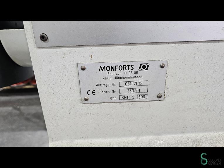 Monforts KNC5-1500 MET10.144 65 17620